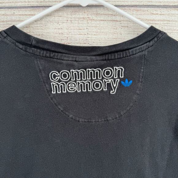 Adidas x Common Memory Long Sleeve T-Shirt Adult‎ Size Medium Black - Picture 8 of 11